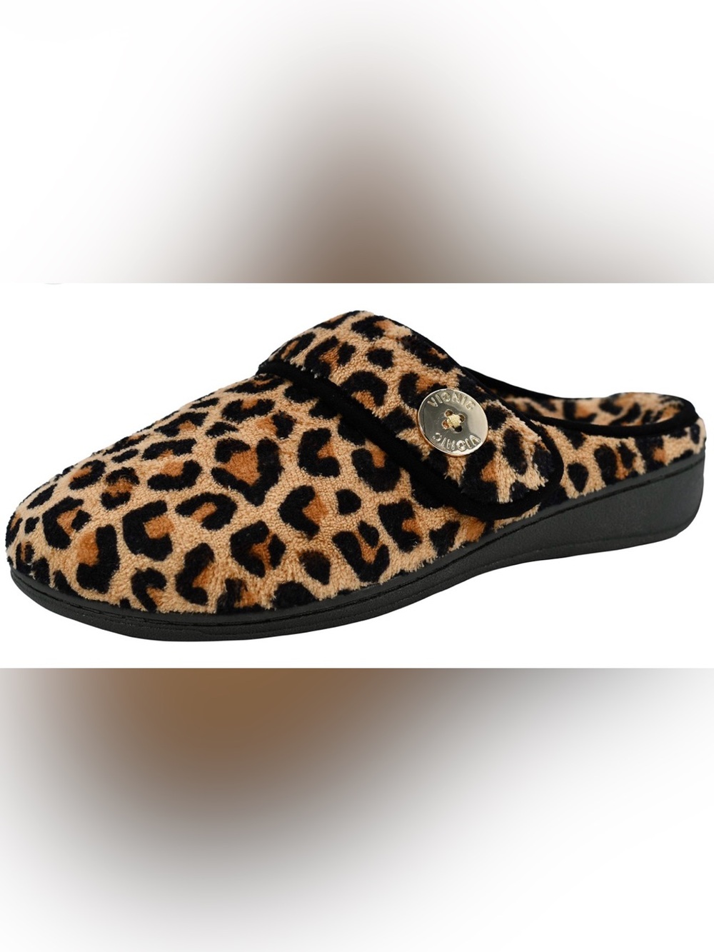 Vionic size 9 Sadie Adjustable Strap Orthotic Slippers